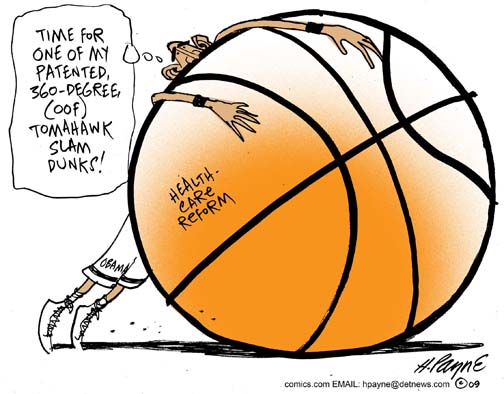 Obama Health Slam Dunk