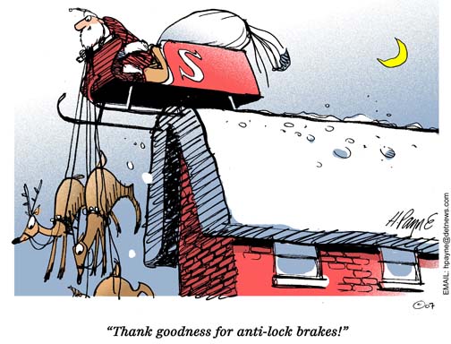 1218CARtoonSantaBrakesCOLOR