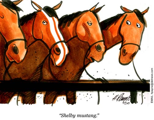 1117CARtoonShelbyMustang