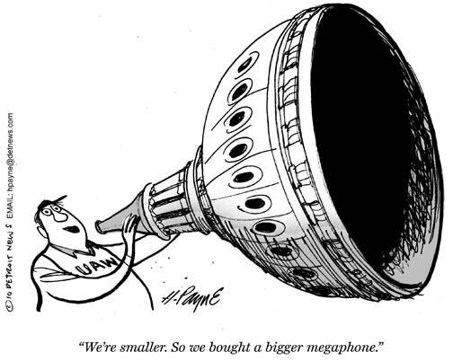 0330UAWMegaphoneUFSGRAY