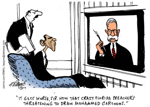 0913FloridaPreacher_MohammedCartoon_UFSCOLOR